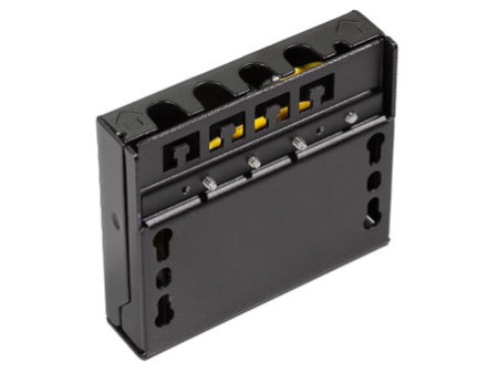 LogiLink Mini-répartiteur, cat. 6A, 4 ports, noir