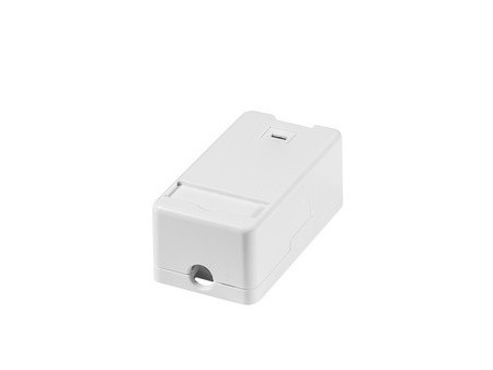 LogiLink Boîtier en saillie pour modules Keystone, 1 port