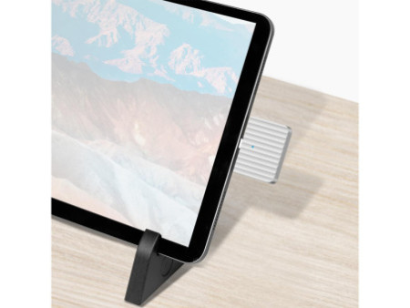 LogiLink Boîtier SSD externe, USB-C - PCIe NVMe, argent