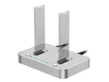LogiLink Station d'accueil SSD, fonction clonage hors ligne