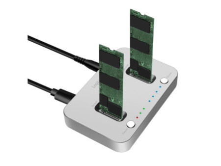 LogiLink Station d'accueil SSD, fonction clonage hors ligne