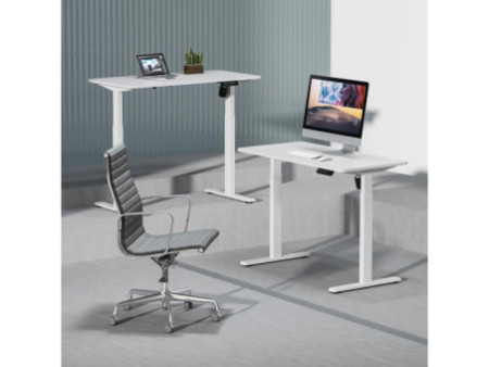 LogiLink Piètement de bureau, électrique, blanc