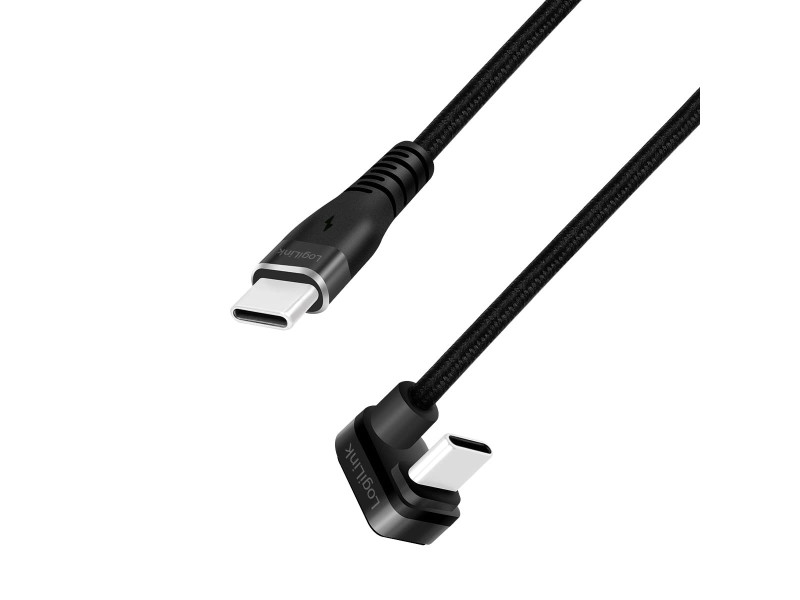 LogiLink Câble USB 2.0, USB-C mâle - USB-C mâle, 2,0 m, noir
