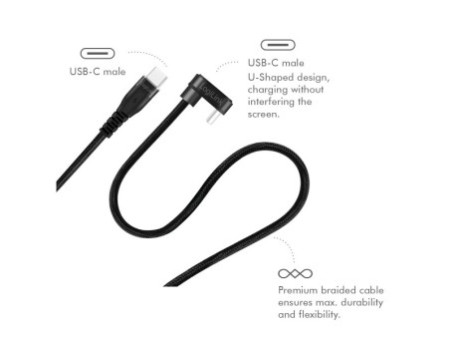 LogiLink Câble USB 2.0, USB-C mâle - USB-C mâle, 2,0 m, noir