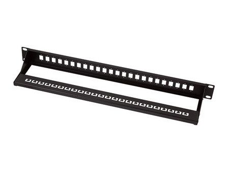LogiLink Panneau de brassage fibres optiques 19', noir