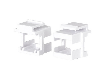 LogiLink Jeu de supports Keystone, plastique ABS, blanc