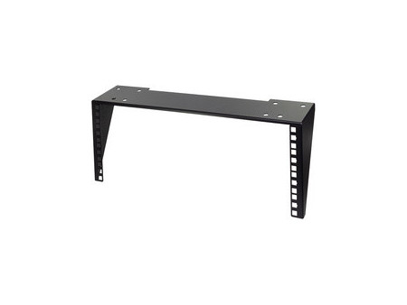 LogiLink Rack 19' pour montage sous table/mural, 1 U, noir