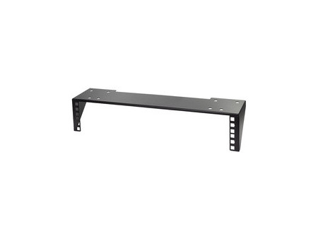 LogiLink Rack 19' pour montage sous table/mural, 2 U, noir