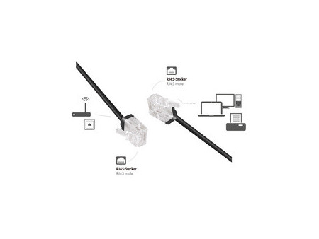 LogiLink Câble patch Slim Ultra-Flex, cat. 6A, U/UTP, 15 m