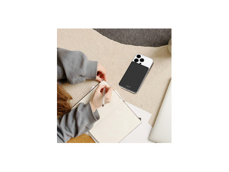 LogiLink Powerbank magnétique, 5.000 mAh, USB-C, noir