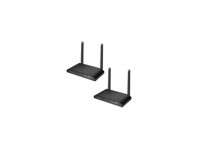 LogiLink Kit amplificateur HDMI Wireless KVM, 4K/60Hz, 150 m
