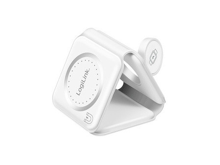 LogiLink Station de charge pour iPhone/Apple Watch/AirPods