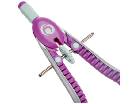 herlitz Compas à réglage rapide my.pen, lilas/menthe