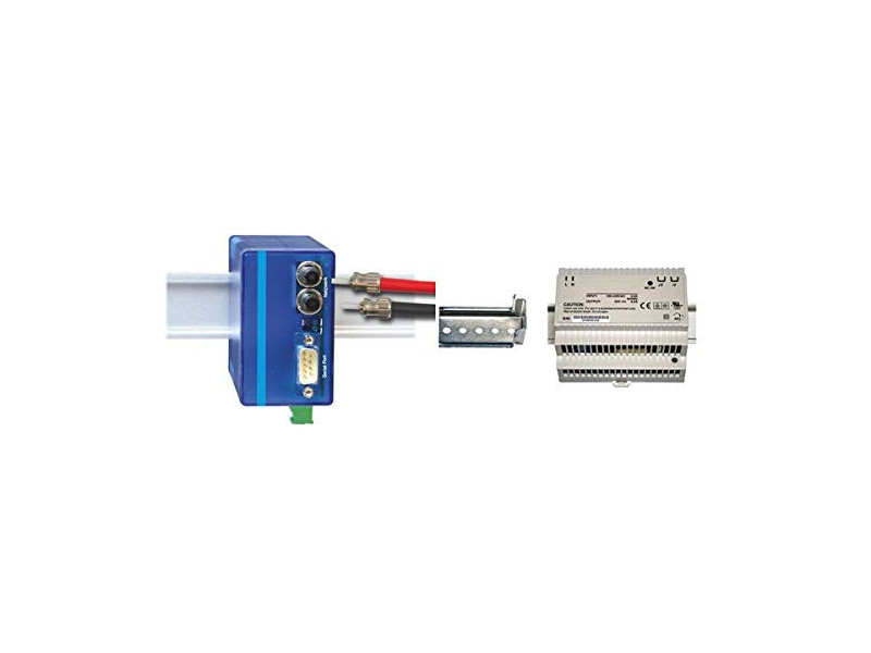 W&T Adaptateur secteur DC montage sur rail, 24V DC / 3,83 A