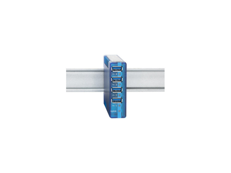 W&T Hub USB 3.0 Industry, 4 ports