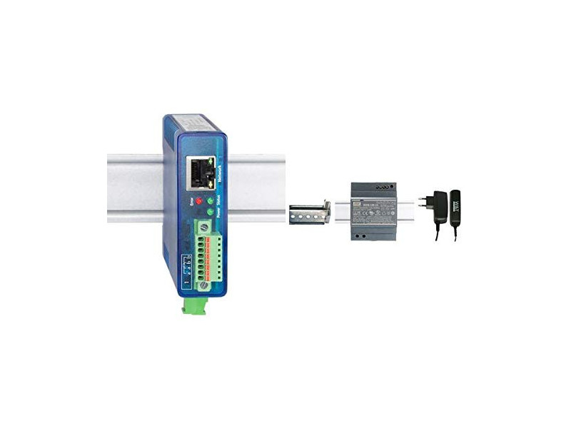 W&T Thermomètre Web PT100/PT1000, port Ethernet 10/100 MBit