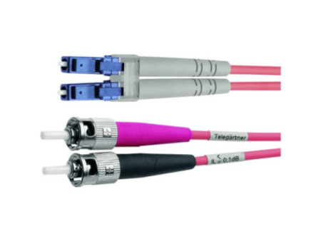 Telegärtner Câble à fibre optique, LC Duplex - 2 x ST-OM3