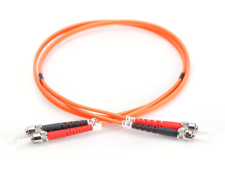 DIGITUS Câble patch à fibres optiques, 2xST - 2xST, OM3, 2m