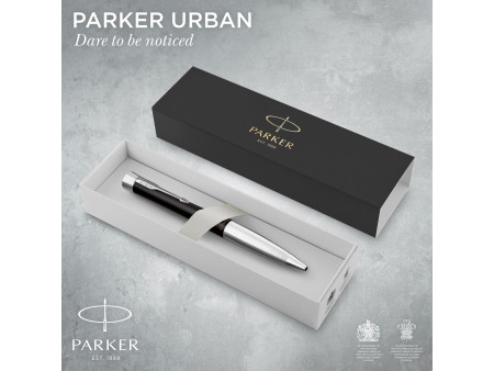 PARKER Stylo à bille URBAN Noir feutré C.T.