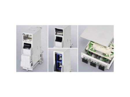 Telegärtner Connecteur pour rail STX, + module B RJ45