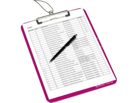 herlitz Porte-bloc easy orga to go, A4, framboise opaque