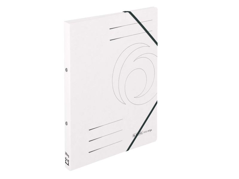 herlitz Classeur à anneaux easyorga, A4, carton