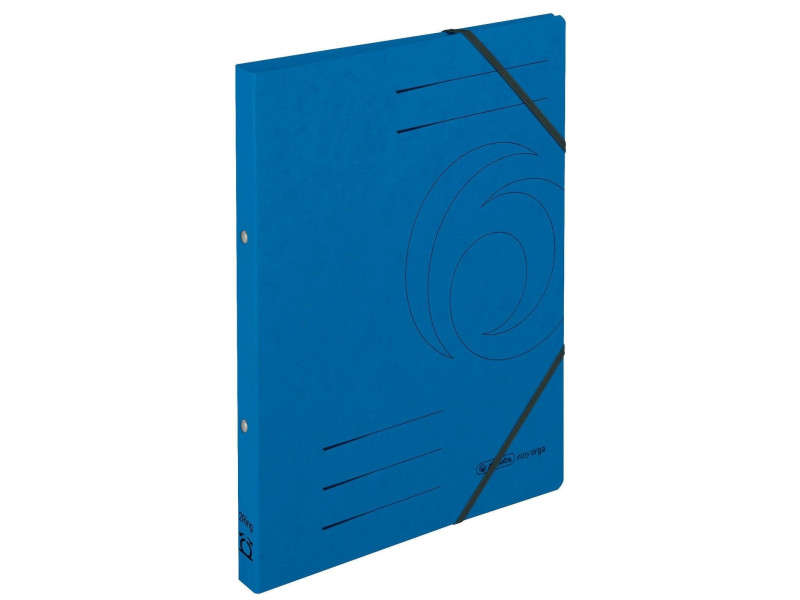 herlitz Classeur à anneaux easyorga, A4, carton
