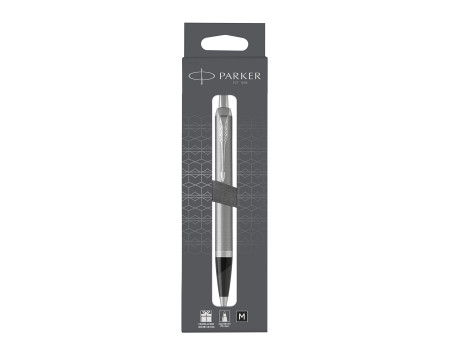 PARKER Stylo à bille rétractable IM Acier C.T.