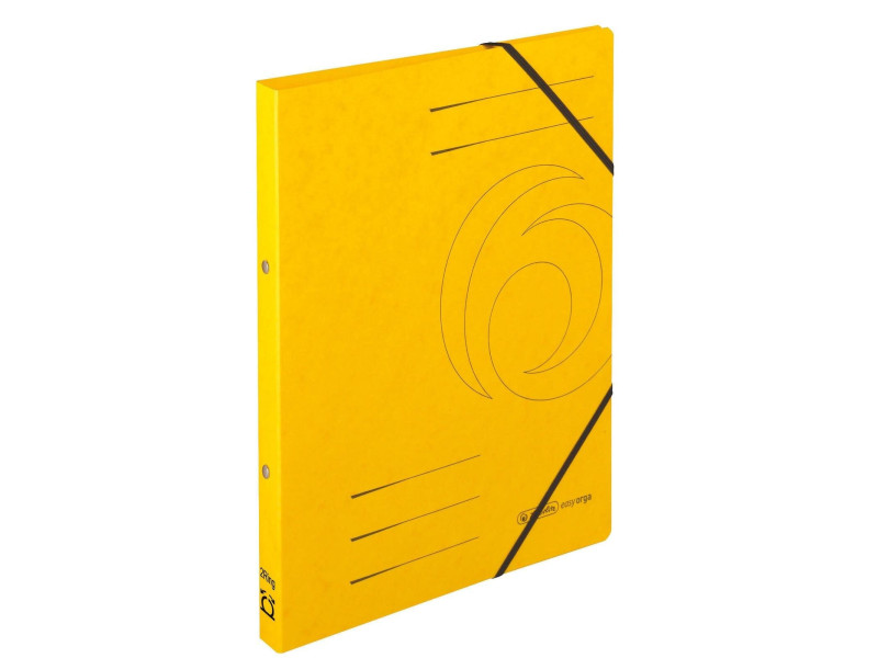 herlitz Classeur à anneaux easyorga, A4, carton