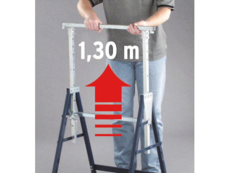 brennenstuhl Etabli de travail télescopique MB 160 H
