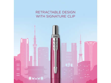 PARKER Stylo à bille JOTTER Tokyo, rose métallique