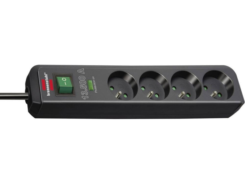 brennenstuhl Prolongateur multiprise 'Eco-Line', 4 prises