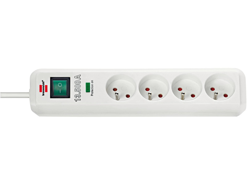brennenstuhl Prolongateur multiprise 'Eco-Line', 4 prises