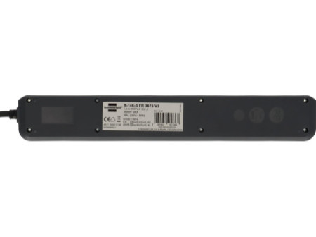 brennenstuhl Prolongateur multiprise 'Eco-Line', 6 prises