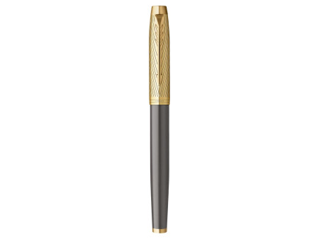 PARKER Stylo plume IM PREMIUM Arrow Grey GT, plume M