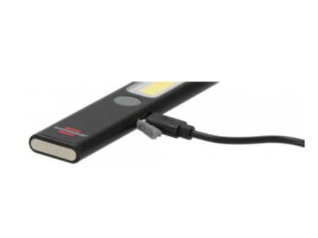 brennenstuhl Lampe de poche LED rechargeable PL 200 AC, noir