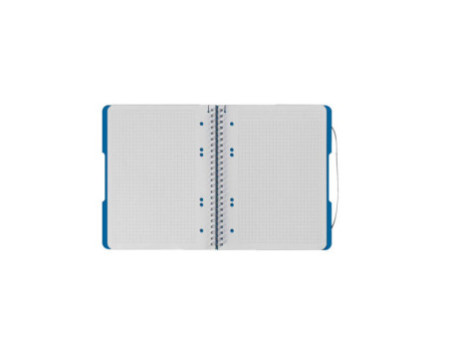 herlitz Cahier à spirales easy orga to go, A5, bleu
