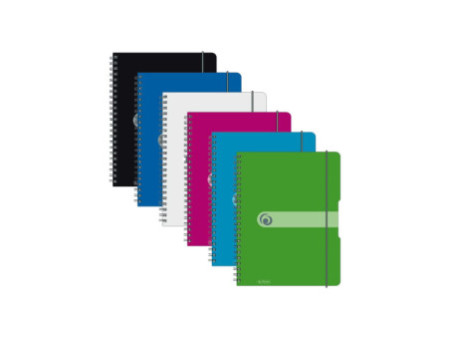 herlitz Cahier à spirales easy orga to go, A5, noir