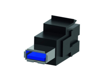BACHMANN Port USB 3.0 Keystone type A, femelle - femelle
