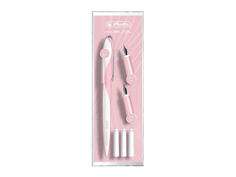 herlitz Kit de calligraphie my.pen Nicewriter 'Style Rose'