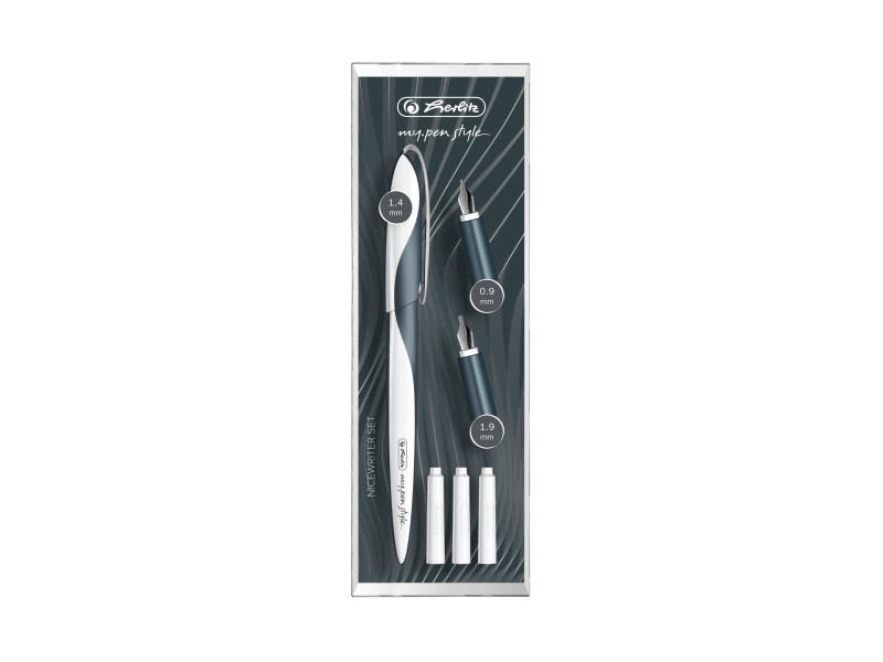 herlitz Kit de calligraphie my.pen Nicewriter 'Dark Shale'