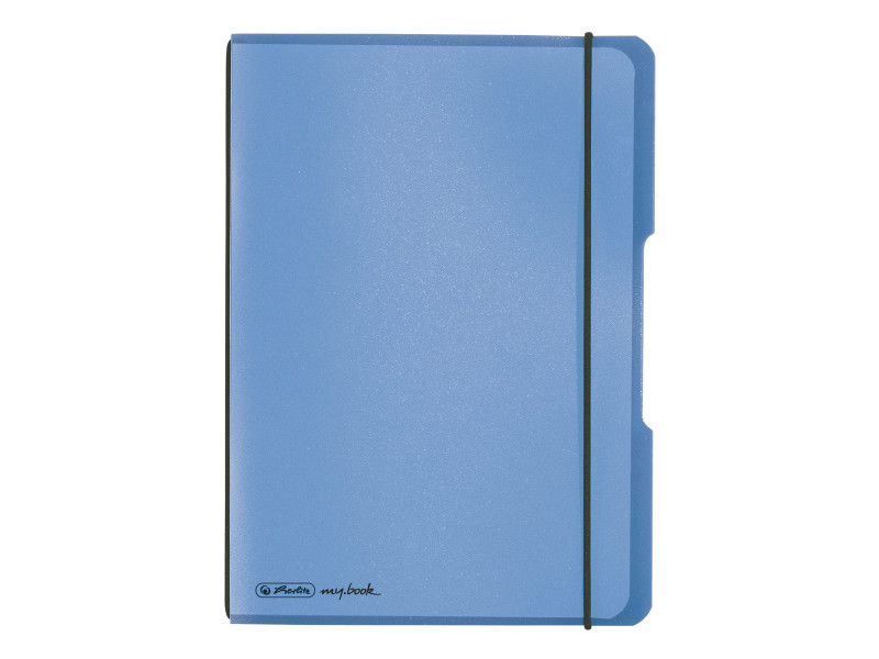 herlitz Carnet de notes my.book flex, A5, PP, bleu