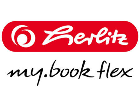 herlitz Carnet de notes my.book flex, A5, PP, bleu