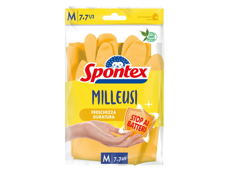 Spontex Gant en latex Multi-Use, taille: M, jaune
