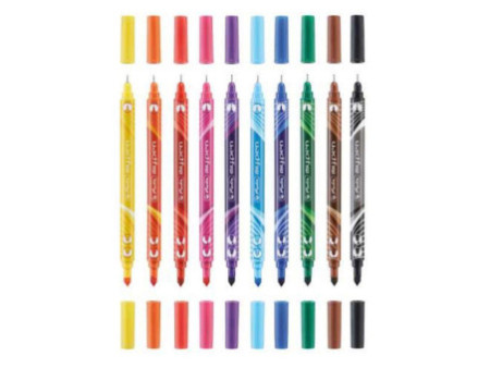 herlitz Feutre / fineliner my.pen, étui de 10