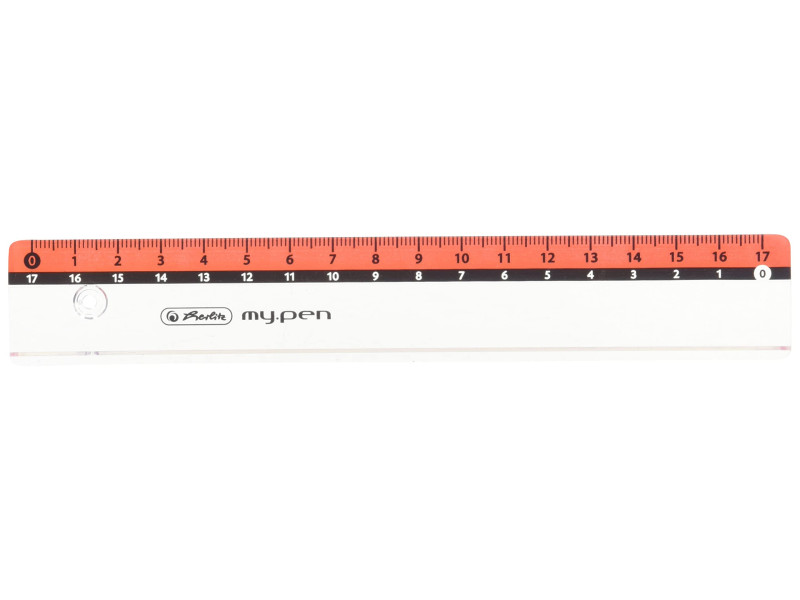 herlitz Règle plate my.pen, longueur: 170 mm, plastique