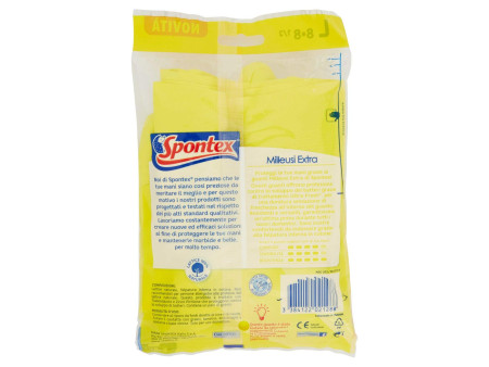 Spontex Gant en latex Multi-Use, taille: L, jaune