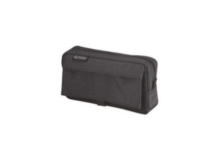 herlitz Trousse à stylos avec poche en filet, noir