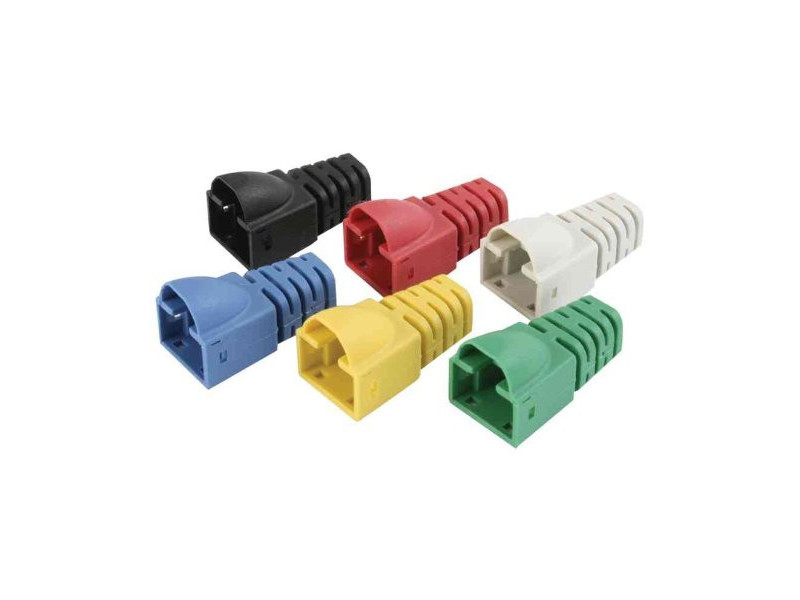 Telegärtner manchon pour fiche mâle RJ45, cat.6, jaune,