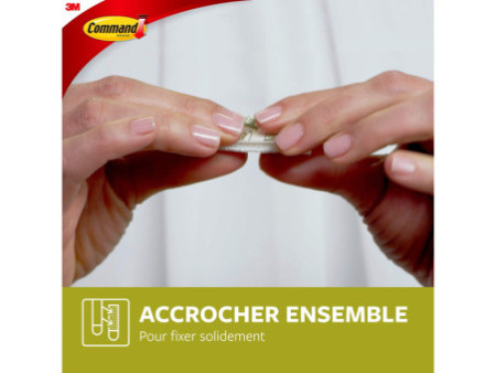 3M Command Languettes de fixation pour cadres, taille M,